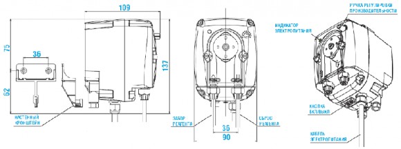 Перистальтичний насос B3-V 0103 90-260V Santoprene (kit SCO0000701) Перистальтичний насос B3-V 0103 90-260V Santoprene (kit SCO0000701)