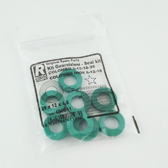 Jeu de joints de réparation pour la pompe ROVER POMPE COLOMBO 6, 12, 18, 36, COLOMBO INOX 6, 12, 18, 36