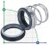 Uszczelnienie mechaniczne R-MG912 70, CAR/CER, VITON, 304, G60