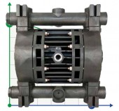 Pompe pneumatique à membrane BOXER 150 PVDF IB150FCMTTFT-- Pompe pneumatique à membrane BOXER 150 PVDF IB150FCMTTFT--
