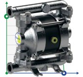 PF0018 bomba alimentaria FDA FLUIMAC PHOENIX FOOD AISI316, 20 l/min bomba neumática de membrana PF0018 bomba alimentaria FDA FLUIMAC PHOENIX FOOD AISI316, 20 l/min bomba neumática de membrana
