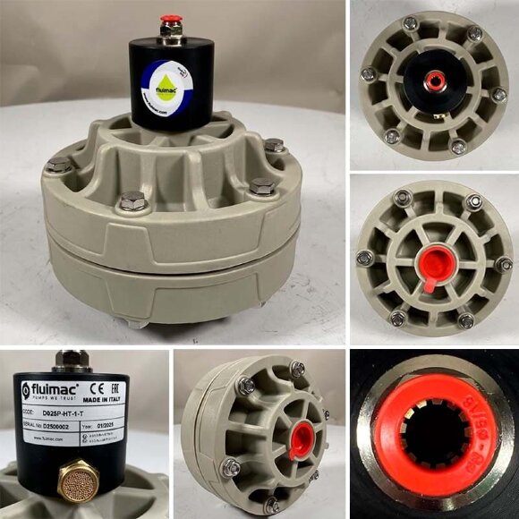 Amortiguador de pulsaciones Damper FLUIMAC 25 P-HT-1-T