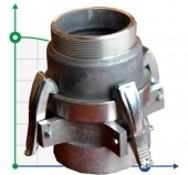 Sistema de conexión rápida para rociador NPT de 3 pulg. Sistema de conexión rápida para rociador NPT de 3 pulg.