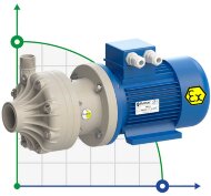 Chemie-Kreiselpumpe FLUIMAC DRAGON 15 PP, 1,1 kW, 380V, Ex Chemie-Kreiselpumpe FLUIMAC DRAGON 15 PP, 1,1 kW, 380V, Ex