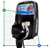 Bomba dosificadora para piscina PDE HC151+ CST M80 PVDF-CE-VT + SHUKO PLUG, 4-20 l/h, 20-1 bar Bomba dosificadora para piscina PDE HC151+ CST M80 PVDF-CE-VT + SHUKO PLUG, 4-20 l/h, 20-1 bar