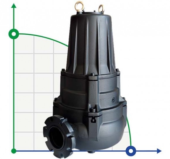 Канализационный насос Dreno VT-EX 100/4/240 C.380 с вихревым рабочим колесом
