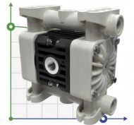 Pneumatic diaphragm pump BOXER 15 PP IB15-P-NTTPV-- Pneumatic diaphragm pump BOXER 15 PP IB15-P-NTTPV--