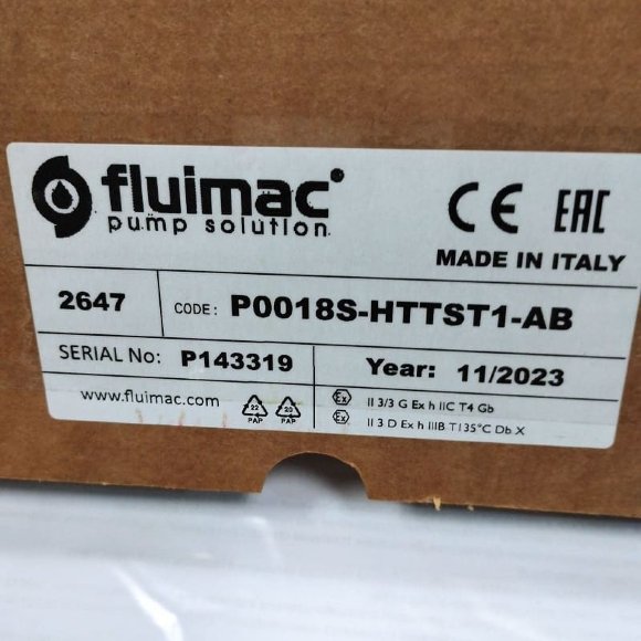 Пневматический мембранный насос PHOENIX P18 AISI316 HYTREL+PTFE, 20 л/мин для щелочи Пневматический мембранный насос PHOENIX P18 AISI316 HYTREL+PTFE, 20 л/мин для щелочи