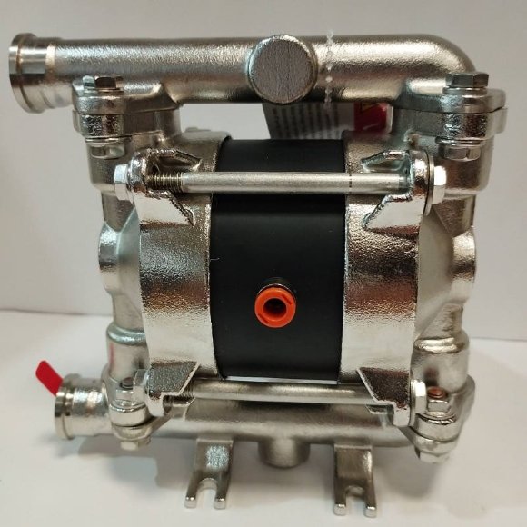 Пневматический мембранный насос PHOENIX P18 AISI316 HYTREL+PTFE, 20 л/мин для щелочи Пневматический мембранный насос PHOENIX P18 AISI316 HYTREL+PTFE, 20 л/мин для щелочи