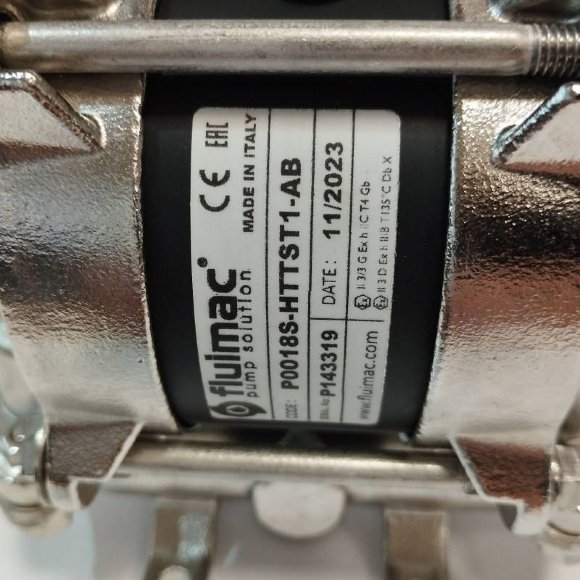 Пневматический мембранный насос PHOENIX P18 AISI316 HYTREL+PTFE, 20 л/мин для щелочи Пневматический мембранный насос PHOENIX P18 AISI316 HYTREL+PTFE, 20 л/мин для щелочи