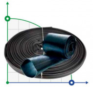 1,25 cale32 mm 60-metrowy węża PVC maźnika 12 bar 1,25 cale32 mm 60-metrowy węża PVC maźnika 12 bar