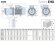 Bomba multietapa horizontal EHX 5/3, 0,75 kW, 7,2 m3/h, 34,5 m, 380 V/T, AISI 304 (EBARA MATRIX)
