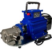 Edelstahl-Zahnradpumpe für Diesel WCB-100/220V 50Hz, 100 l/min, 30 m, AISI 304, 1,1 kW, 2900 U/min, Ex Edelstahl-Zahnradpumpe für Diesel WCB-100/220V 50Hz, 100 l/min, 30 m, AISI 304, 1,1 kW, 2900 U/min, Ex