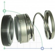 Mechanical seal R-560C 60, CAR/SIC, EPDM, 304, T1S43 Mechanical seal R-560C 60, CAR/SIC, EPDM, 304, T1S43