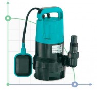 Насос дренажный садовый 0.4кВт Hmax 6м Qmax 150л/мин LEO (773224)