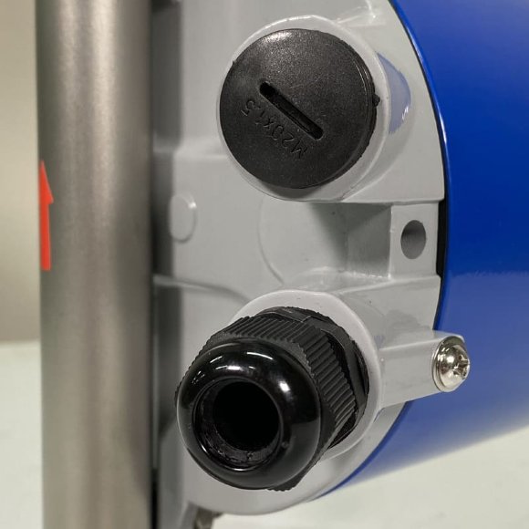 DN25 stainless steel KLZZ PN16 flow meter (liquid Alcohol mixture C2H5OH 92%), 17-170 l/h, 4-20mA, Ex DN25 stainless steel KLZZ PN16 flow meter (liquid Alcohol mixture C2H5OH 92%), 17-170 l/h, 4-20mA, Ex