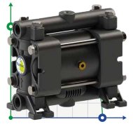 Bomba neumática de diafragma PHOENIX P07 POM ATEX Bomba neumática de diafragma PHOENIX P07 POM ATEX