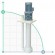 Vertical centrifugal pump IM 95, PP, 800 mm, 0,75 kW (Vyton)