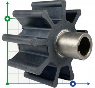 Impeller zur Pumpe AlphaDynamic CR AD30.1 (POS3) Impeller zur Pumpe AlphaDynamic CR AD30.1 (POS3)