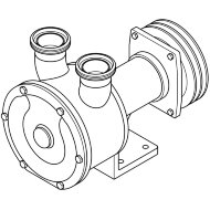 Вихровий насос для перекачування газойля LIVERANI SPECIAL 60 Inox 2 FM 12V, 350 л/хв, AISI 316, без двигуна Вихровий насос для перекачування газойля LIVERANI SPECIAL 60 Inox 2 FM 12V, 350 л/хв, AISI 316, без двигуна