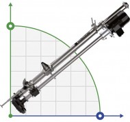 Veneroni LVEM 10, 9,2 kW, 4m, 144 m3/h elektryczna pompa pionowa ze śmigłem mieszającym