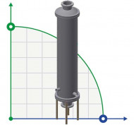 Dephlegmator of rectification column-50 Dephlegmator of rectification column-50
