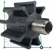 Impeller zur Pumpe AlphaDynamic CR AD40 (POS3) Impeller zur Pumpe AlphaDynamic CR AD40 (POS3)