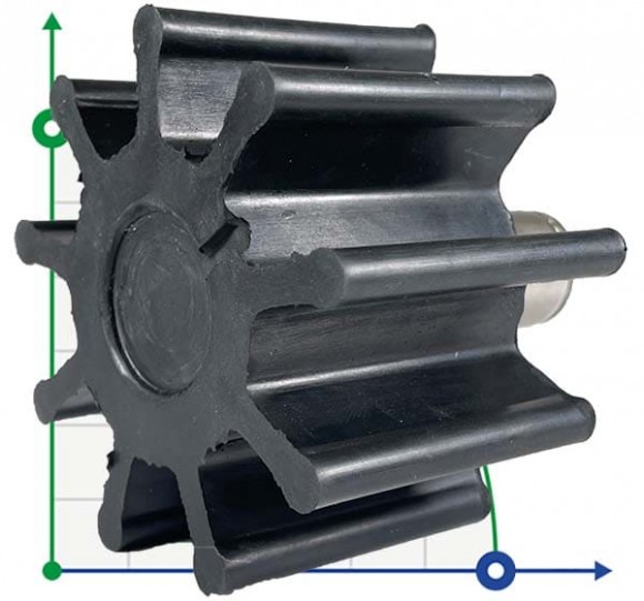 Impeller zur Pumpe AlphaDynamic CR AD40 (POS3) Impeller zur Pumpe AlphaDynamic CR AD40 (POS3)