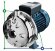 Bomba de acero inoxidable para sistemas de lavado CX/200, 1,5 kW, 9,6 m3/h, 40,5 m, 220 V/M, AISI 304 (EBARA CDXM 120/20)