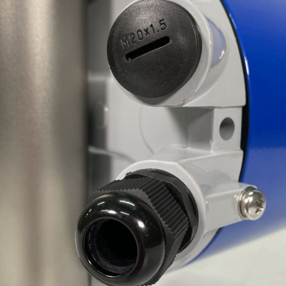 DN25 Flow meter rotameter stainless steel KLZZ PN16 (water), 160-1600 l/h, 4-20mA, Ex DN25 Flow meter rotameter stainless steel KLZZ PN16 (water), 160-1600 l/h, 4-20mA, Ex