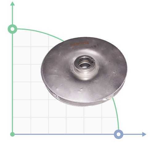 Turbine pour 1000947 SM (GZA) 50-32-200/4.0 Turbine pour 1000947 SM (GZA) 50-32-200/4.0