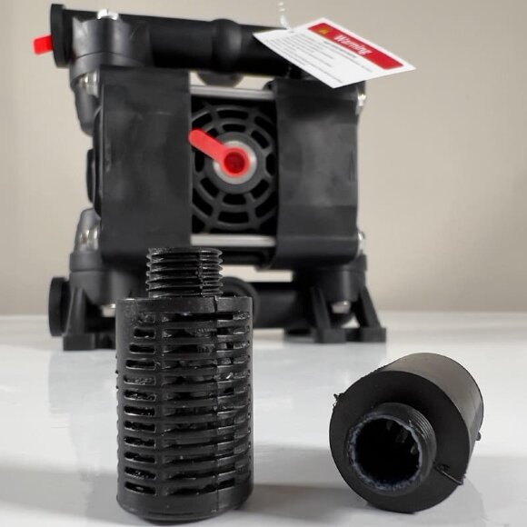 Pneumatische Membranpumpe PHOENIX P35 PVDF SANTOPRENE+PTFE, 35 l/xv für Wiese