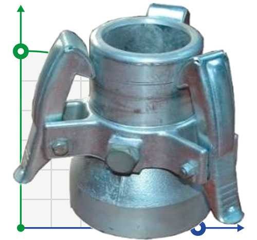 Male QC - Ø60 For Sprinkler System 2 inch Female Screw (BSP)