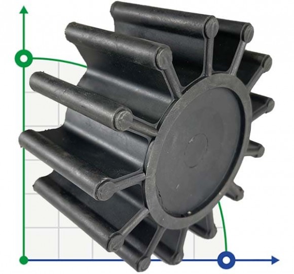 Impeller zur Pumpe AlphaDynamic CR AD40.1 (POS3) Impeller zur Pumpe AlphaDynamic CR AD40.1 (POS3)