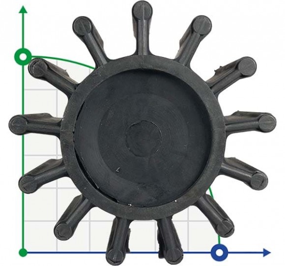 Impeller zur Pumpe AlphaDynamic CR AD40.1 (POS3) Impeller zur Pumpe AlphaDynamic CR AD40.1 (POS3)