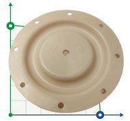 Membrana SANTOPRENE, para BOXER 100