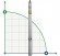 Submersible downhole pump 4 inch ATEX THETA EX 37, 220V