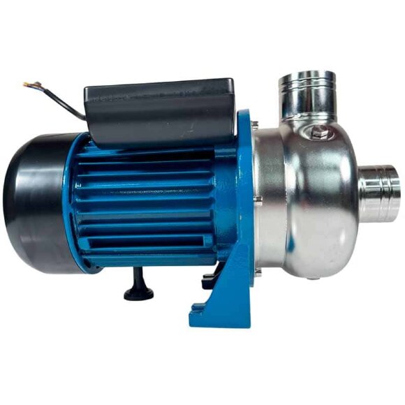 Pump for beer wort with pellets TS150, 1.1 kW, AISI 304, 220V/50Hz, 2900 rpm with open impeller