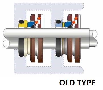 FLYGT R-FL.XA pump mechanical seal 25, U, TC/TC, VITON, 304 FLYGT R-FL.XA pump mechanical seal 25, U, TC/TC, VITON, 304
