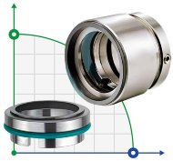 Механічне ущільнення R-HJ97 50, TC/TC, VITON, 304, G46
