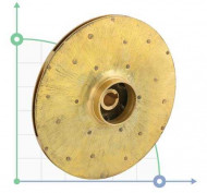 Roue de travail (pour pompes centrifuges de surface) (7752963015) Roue de travail (pour pompes centrifuges de surface) (7752963015)