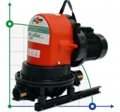 Caffini - Libellula Lib 1-2 Membranpumpe mit Elektromotor auf Rahmen Caffini - Libellula Lib 1-2 Membranpumpe mit Elektromotor auf Rahmen
