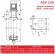 ADV 140/ΡΡ/1500/4HP/2800/BSP pionowy pompa odśrodkowa