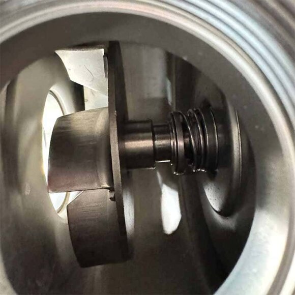 Насос для перекачки кваса, сока, пива, молока TS200, 1,5 кВт, AISI 304, 220В/50Гц, 2900 об/мин с открытым рабочим колесом