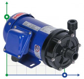 Pompe chimique MD-F-202SAE-5V22AYS, PP, 27L/min, 3m, 220V