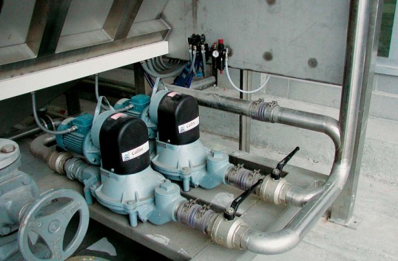 Caffini - Libellula Lib 1-3 мембранный насос с электродвигателем на раме Caffini - Libellula Lib 1-3 мембранный насос с электродвигателем на раме