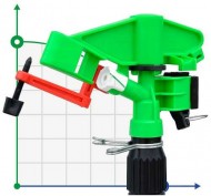 Aspersor para riego, riego ATOM15 PC