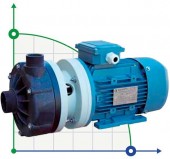 Horizontal centrifugal pump MB 120, PVDF, EPDM, A Horizontal centrifugal pump MB 120, PVDF, EPDM, A