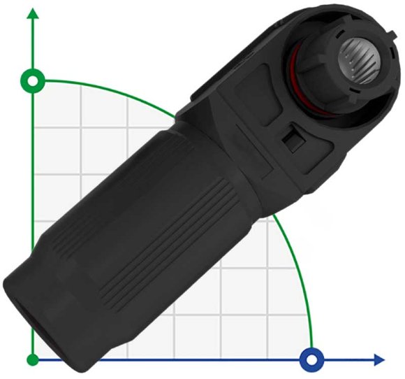 JC-CN12-W-03, 250A, 1500V DC, 70mm² штекер для систем накопичення енергії , чорний