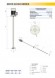 Corrosion-resistant vertical stirrer EH-1200-4 230В 1 phase, 120см РР